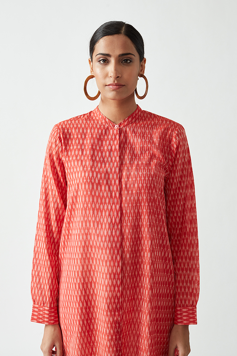 Pieridae handloom Ikat tunic